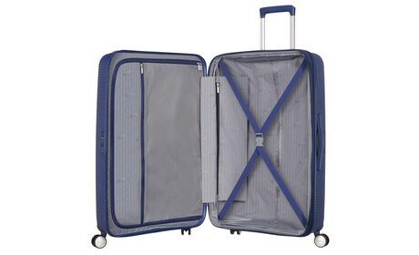 Innvendig organisering med en ekstra lomme med glidelås