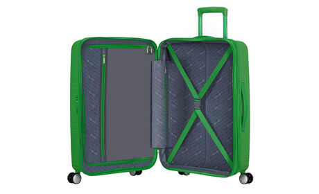 Innvendig organisering med en ekstra lomme med glidelås