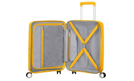 Innvendig organisering med en ekstra lomme med glidelås