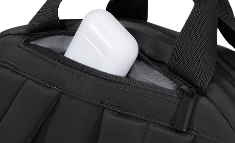 Secret back compartment