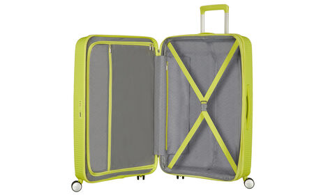 Innvendig organisering med en ekstra lomme med glidelås