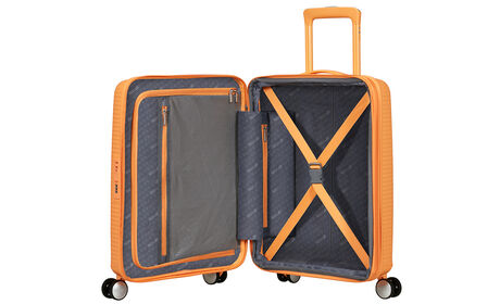 Innvendig organisering med en ekstra lomme med glidelås