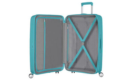 Innvendig organisering med en ekstra lomme med glidelås