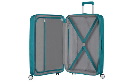 Innvendig organisering med en ekstra lomme med glidelås