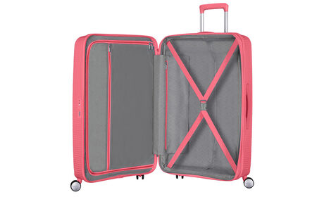 Innvendig organisering med en ekstra lomme med glidelås