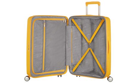 Innvendig organisering med en ekstra lomme med glidelås