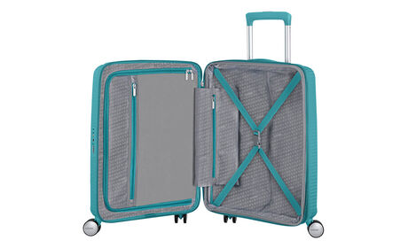 Innvendig organisering med en ekstra lomme med glidelås