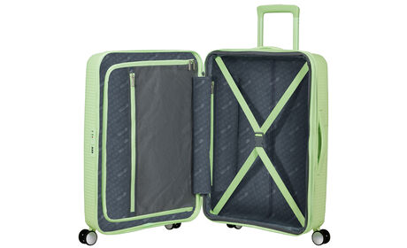 Innvendig organisering med en ekstra lomme med glidelås