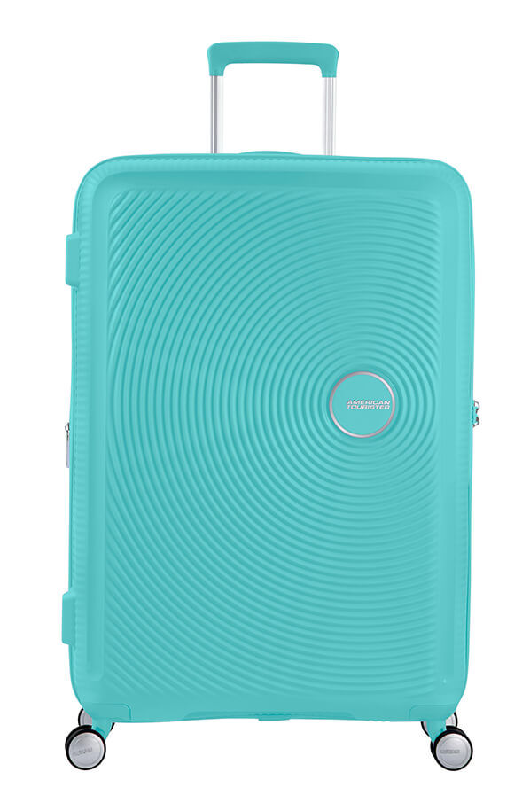 SoundBox Large innsjekket | American Tourister Soundbox Spinner TSA Expandable 77cm  Poolside Blue