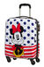 American Tourister Disney Legends Håndbagasje Minni Mus Blå Prikker