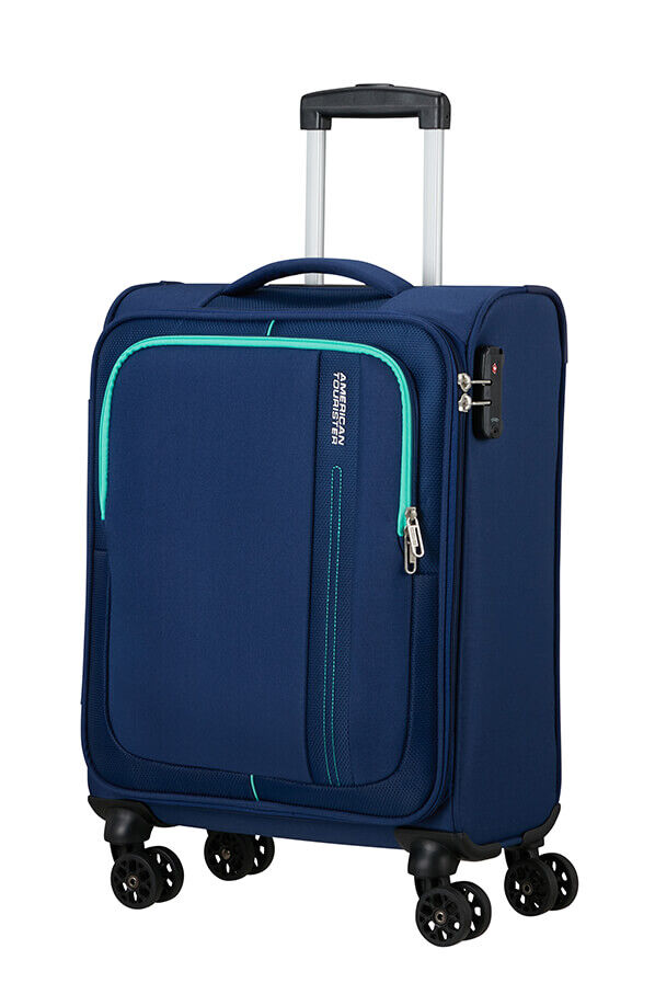American Tourister Sea Seeker Spinner 55/20 Tsa 55 cm  Marinebl&aring;