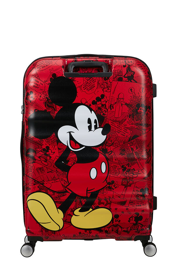 American Tourister Disney Wavebreaker Spinner TSA Disney Fl 77cm  Mikke Mus R&oslash;d