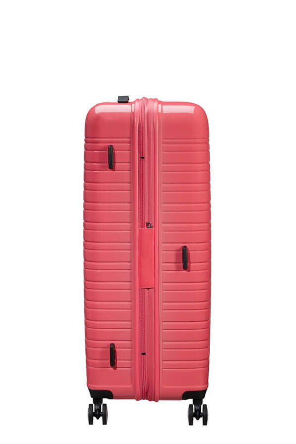 Flashline Pop Large innsjekket | American Tourister Flashline Pop Spinner Exp TSA 78cm  Coral Pink