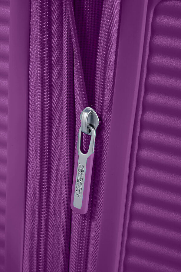 American Tourister Soundbox Spinner Expandable 55cm  Purple Orchid