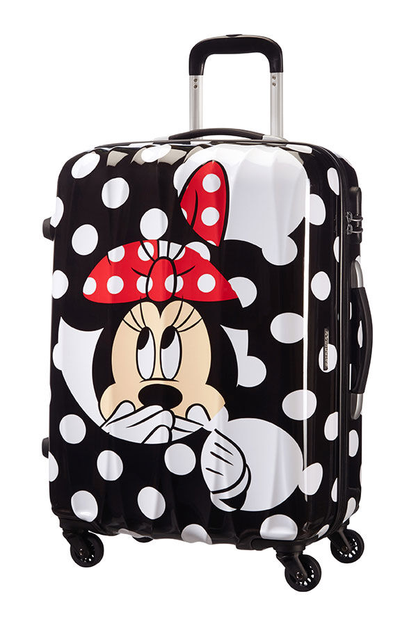 American Tourister Disney 4-wheel Spinner 65cm medium suitcase Minnie Dots