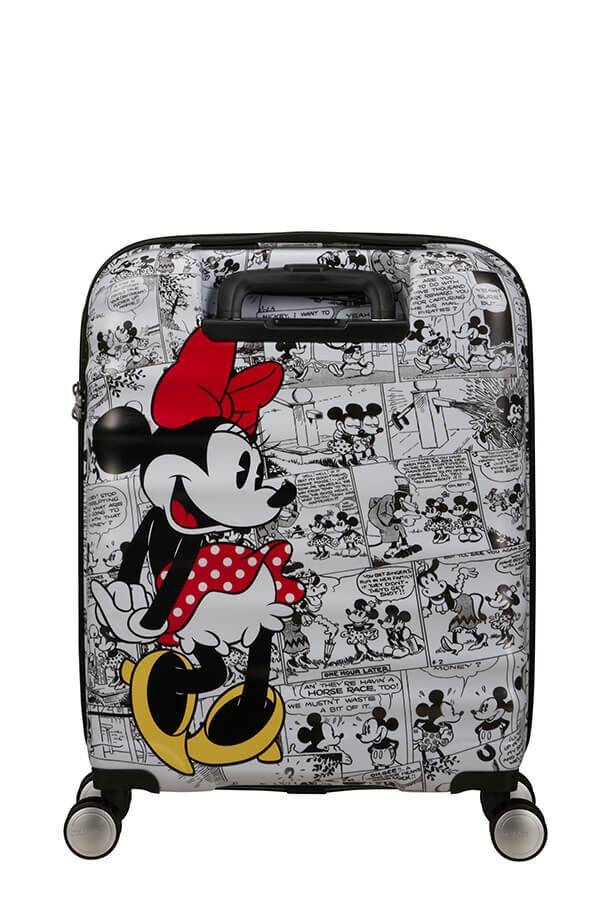American Tourister Disney Wavebreaker Spinner TSA Disney Fl 55cm  Minnie Comics White