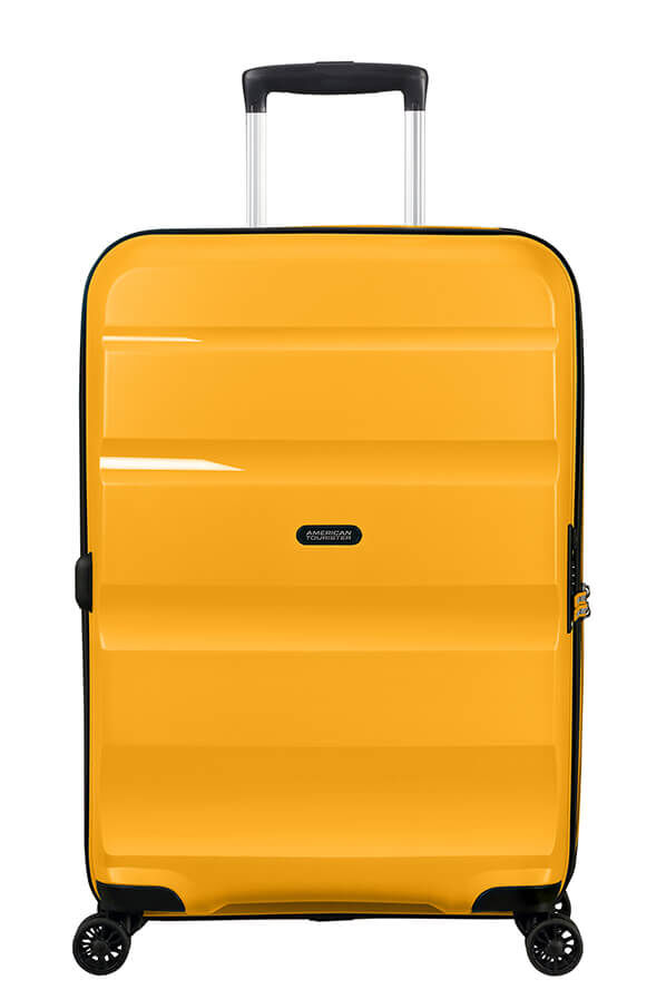 American Tourister Bon Air Dlx Spinner TSA Expandable 66cm  Light Yellow