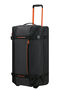 American Tourister Urban Track Duffle with wheels Lmtd L  Svart/Oransje