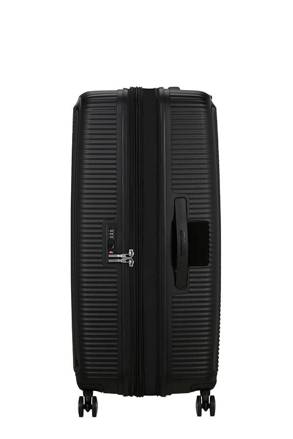American Tourister SoundBox Spinner TSA Expandable 80cm  Dyp svart