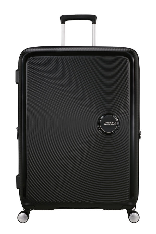 American Tourister SoundBox Spinner TSA Expandable 80cm  Dyp svart