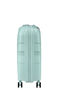 American Tourister StarVibe Spinner Expandable TSA 55cm  Metallic Surf Blue