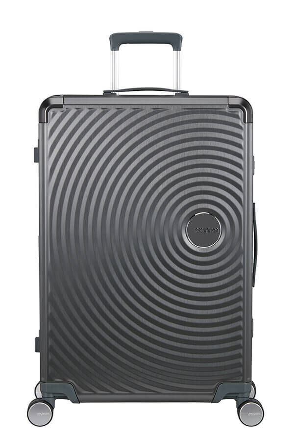American Tourister Soundbox Alu Spinner TSA 77cm  Brushed Anthracite