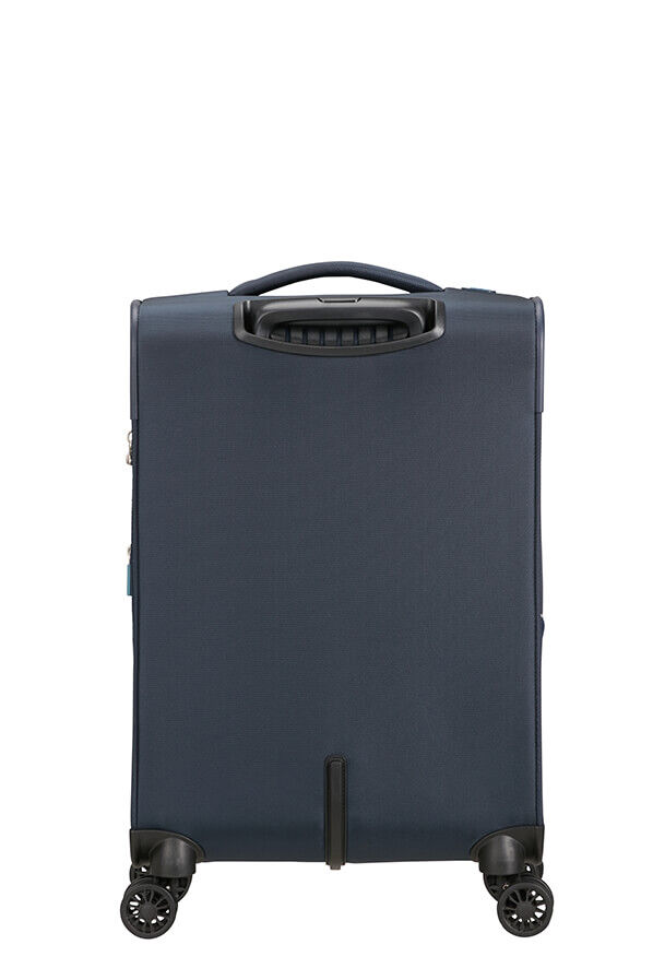 American Tourister SummerRide Spinner Expandable TSA 55cm L35  Marinebl&aring;