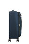 American Tourister Wanderlite Spinner EXP TSA M  Mørk marine