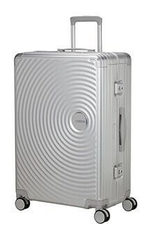 American Tourister Soundbox Alu Large innsjekket