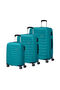 American Tourister ActivAir 3 PC Set A  Blågrønn