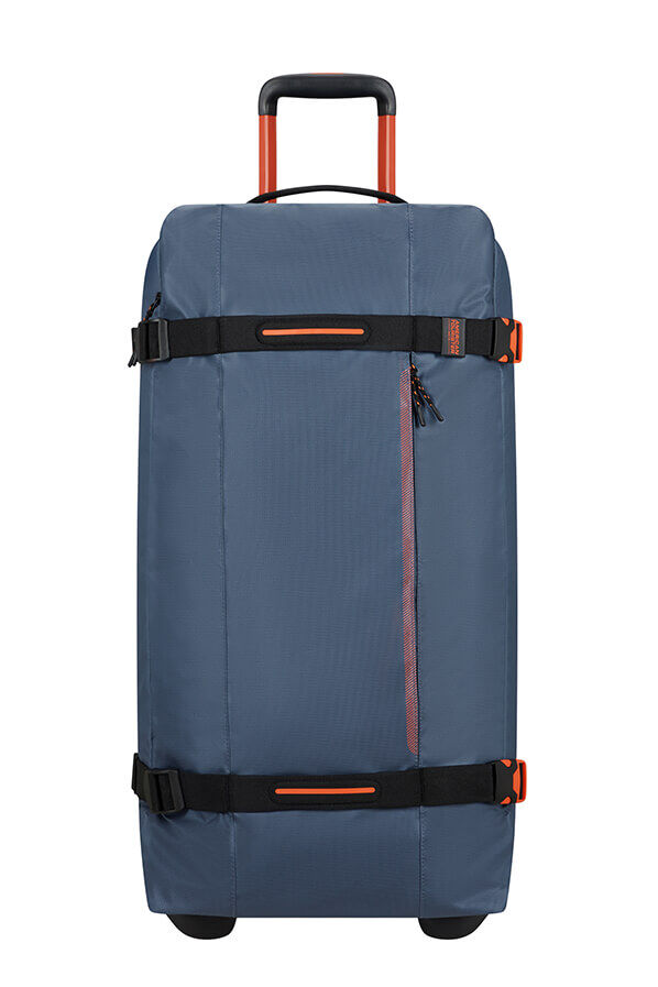 American Tourister Urban Track Duffle with Wheels Coated L  Marinebl&aring;/Oransje