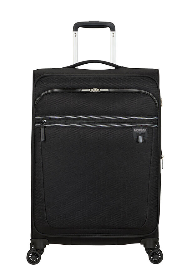 American Tourister Aerospin Spinner Expandable M  Svart