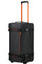 American Tourister Urban Track Duffle with Wheels Lmtd M  Svart/Oransje