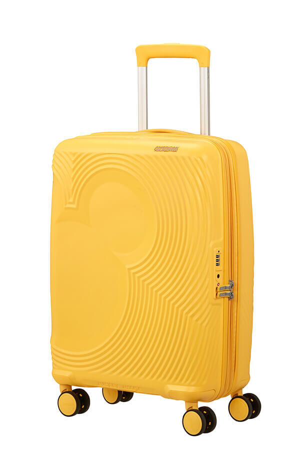 American Tourister Mickey Magic Sinner 55/20 EXP TSA  Mickey Flower Yellow