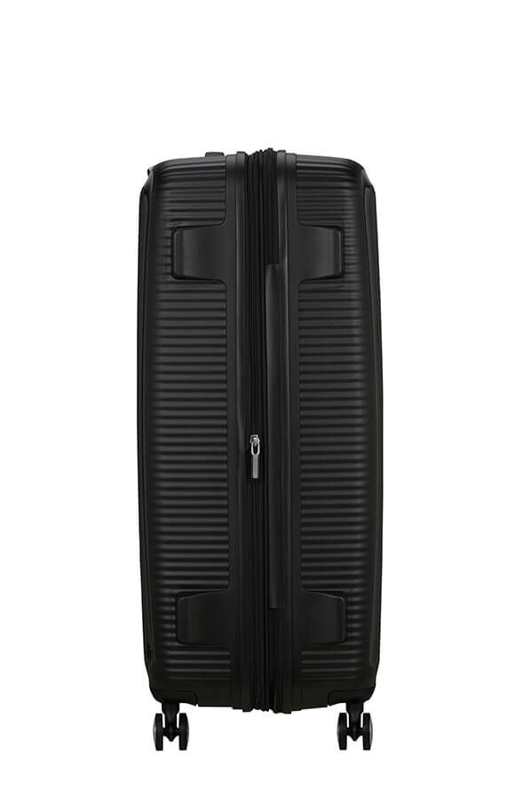 American Tourister SoundBox Spinner TSA Expandable 80cm  Dyp svart