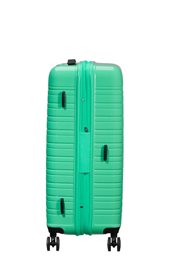 Flashline Pop Medium innsjekket | American Tourister Flashline Pop Spinner Exp TSA 67cm  Light Green