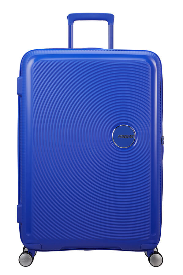 American Tourister SoundBox Spinner Expandable 77cm  Cobalt Blue