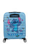 Disney Wavebreaker H&aring;ndbagasje | American Tourister Disney Wavebreaker Spinner TSA Disney Fl 55cm  Stitch Universe