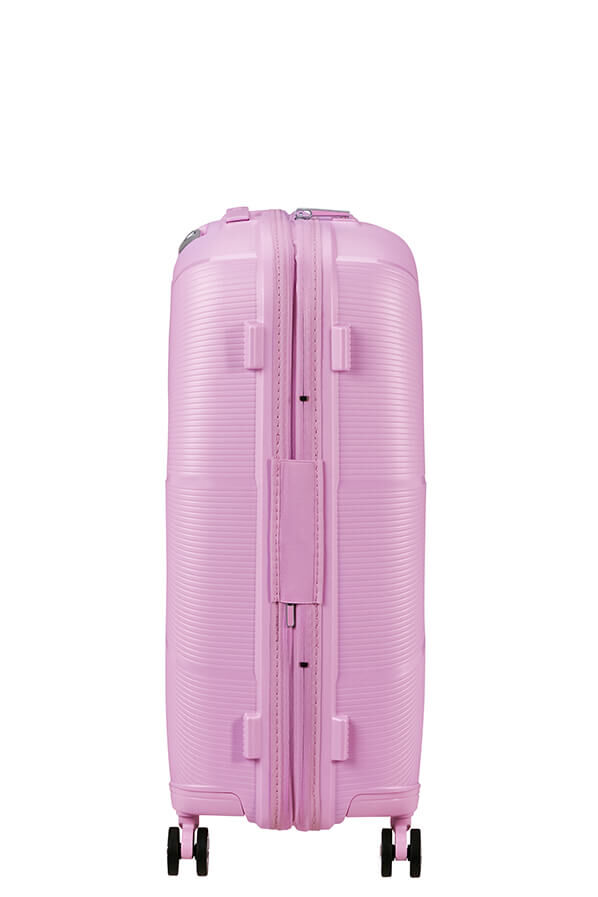 American Tourister StarVibe Spinner Expandable TSA 67cm  Metallic Pastel Lavender