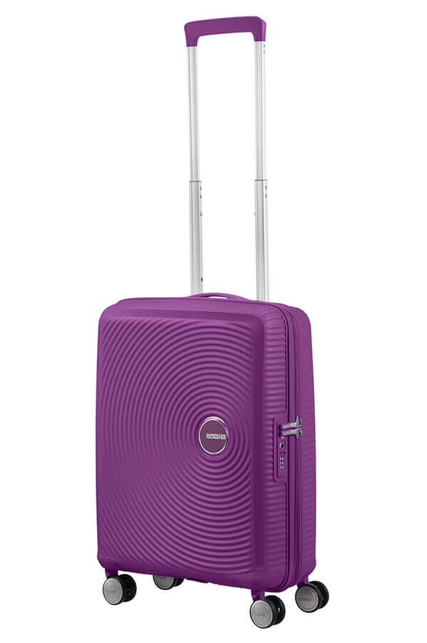 American Tourister Soundbox Spinner Expandable 55cm  Purple Orchid