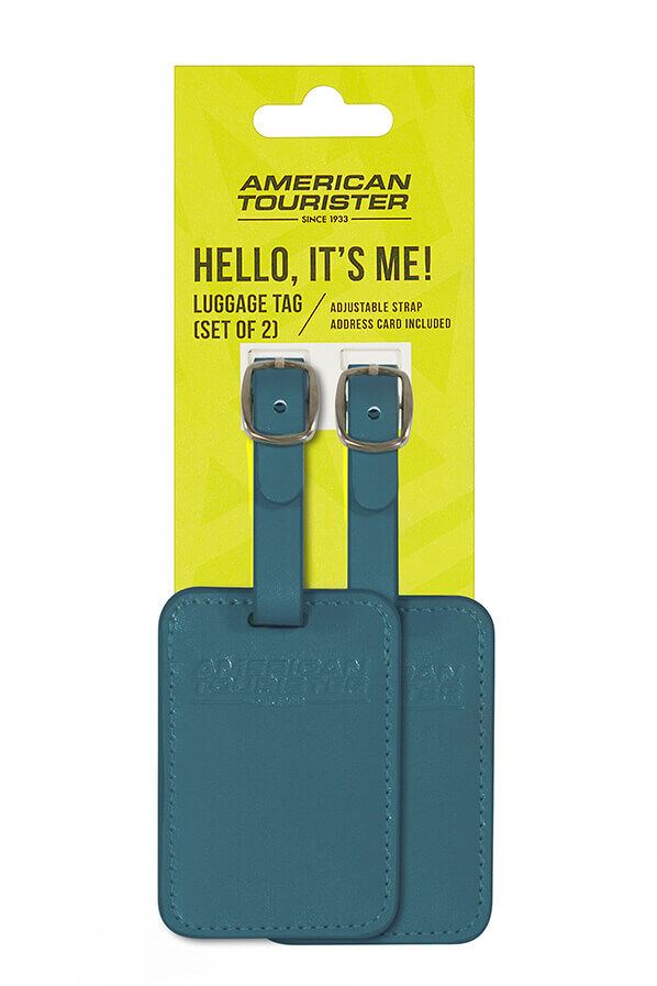 Luggage Tags Bagasjemerke &ndash; Sett med 2 stk