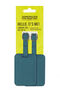 Luggage Tags Bagasjemerke &ndash; Sett med 2 stk