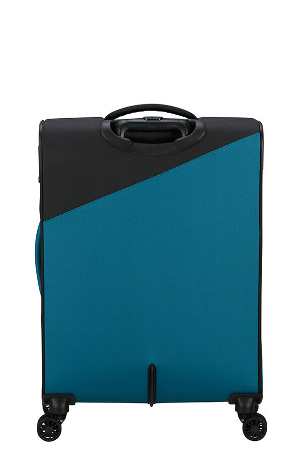 American Tourister Daring Dash Spinner Expandable TSA M  Svart/Bl&aring;