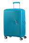 American Tourister Soundbox Spinner Expandable 67cm Summer Blue