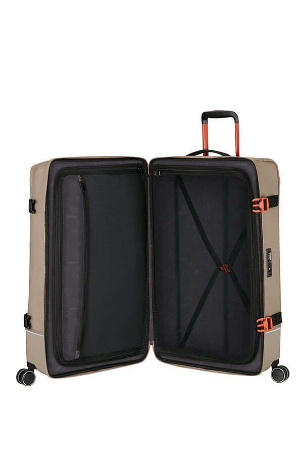 American Tourister Urban Track Spinner L TSA Coated 79cm  Beige/Orange
