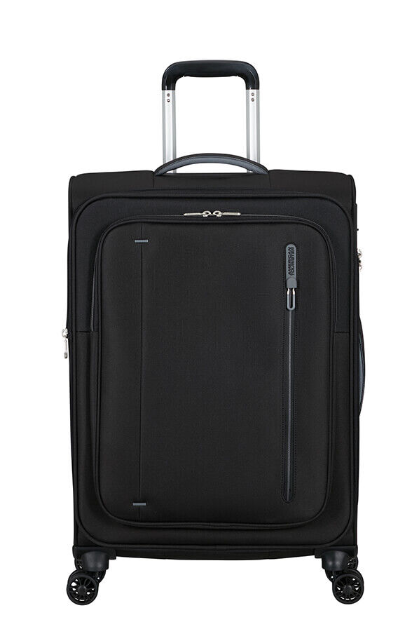 American Tourister Cloudrider Spinner EXP TSA M  Jet Black