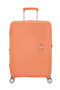 SoundBox Medium innsjekket | American Tourister Soundbox Spinner TSA Expandable 67cm  Cantaloupe