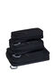 Packing Cubes Sett med 3 pakkekuber | American Tourister American Tourist. Ta Packing Cubes S/M/L  Svart/Gr&aring;