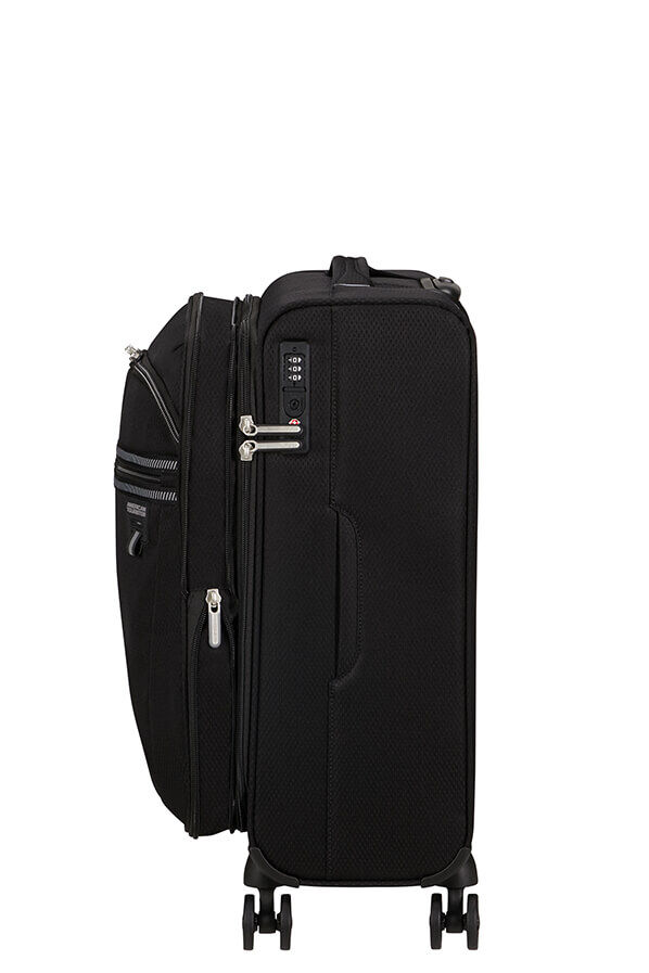 American Tourister Aerospin Spinner Expandable S  Svart