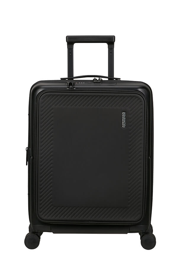 American Tourister DashPop Spinner Expandable Frontloader 55cm  True Black